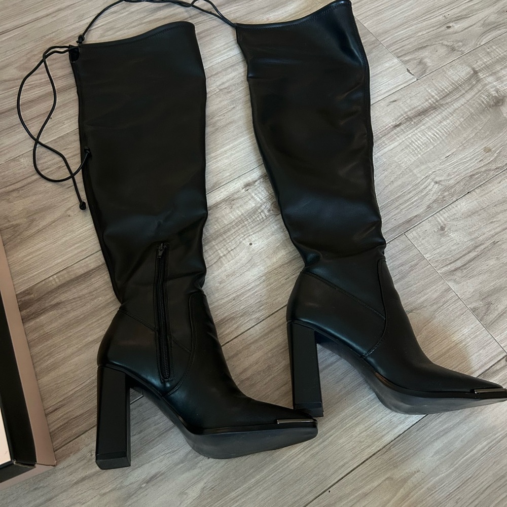 BCBGGeneration black over-the-knee boots